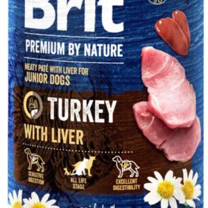 Comanda online BRIT Premium by Nature Conservă pentru câini JUNIOR