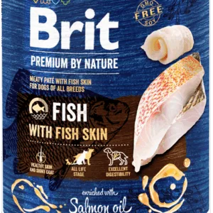 Comanda online BRIT Premium by Nature Fish&Fish Skin 800 g hrana naturala caini