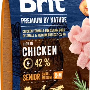 Comanda online BRIT Premium by Nature SENIOR Small/Medium Breed