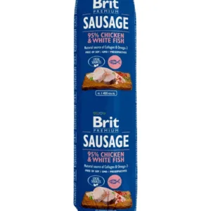 Comanda online BRIT Sausage Chicken & White Fish 800 g