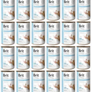 Comanda online BRIT Veterinary Diet Obesity Lamb&Pea 24x400 g aliment pentru caini obezi