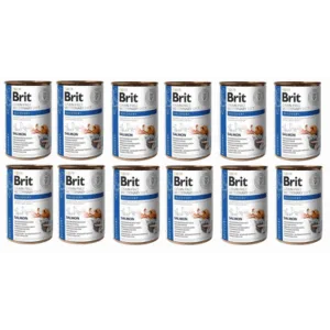 Comanda online BRIT Veterinary Diet Recovery Salmon hrana dietetica pentru caini si pisici 12x400 g