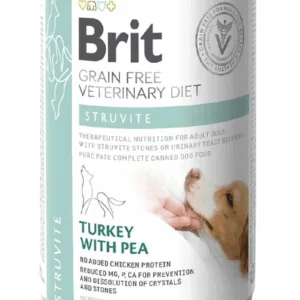Comanda online BRIT Veterinary Diet Struvite Turkey&Pea afectiuni tract urinar