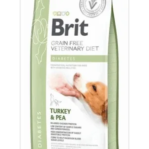 Comanda online BRIT Veterinary Diets Dog Diabetes Dieta veterinara pentru caini adulti cu diabet