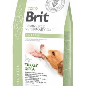 Comanda online BRIT Veterinary Diets Dog Diabetes Dieta veterinara pentru caini adulti cu diabet