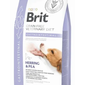 Comanda online BRIT Veterinary Diets Dog Gastointestinal Dieta veterinara pentru caini adulti cu probleme gastrointestinale 2 kg