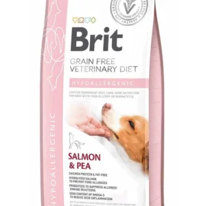 Comanda online BRIT Veterinary Diets Dog Hypoallergenic Dieta veterinara pentru caini adulti cu alergii si intolerante alimentare
