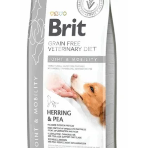 Comanda online BRIT Veterinary Diets Dog Mobility Dieta veterinara pentru caini adulti cu afectiuni articulare 12 kg