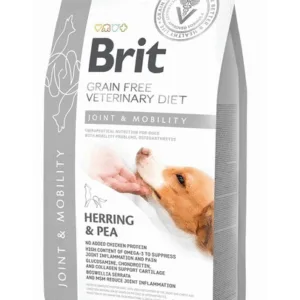 Comanda online BRIT Veterinary Diets Dog Mobility Dieta veterinara pentru caini adulti cu afectiuni articulare 2 kg