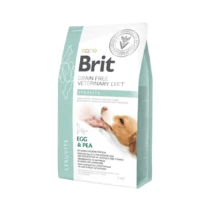 Comanda online BRIT Veterinary Diets Dog Struvite Dieta veterinara pentru caini adulti cu probleme ale tractului urinar inferior 2 kg