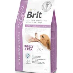 Comanda online BRIT Veterinary Diets Dog Ultra-Hypoallergenic 2 kg hrana hipoalergenica pentru caini
