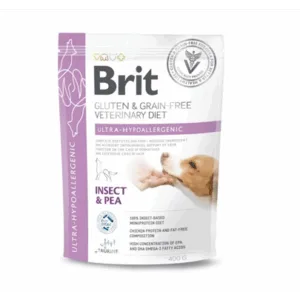 Comanda online BRIT Veterinary Diets Dog Ultra-Hypoallergenic 400 g Hrana hipoalergenica pentru caini
