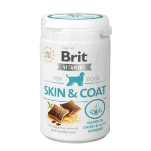 Comanda online BRIT Vitamins Dog Skin&Coat 150g supliment piele si blana caini