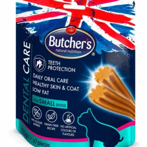 Comanda online BUTCHER'S Dental Care Recompense pentru caini de talie mica 110g