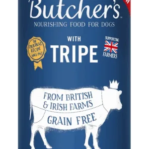 Comanda online BUTCHER'S Original Tripe Mix hrana umeda caini
