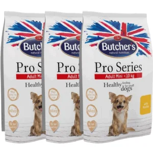 Comanda online BUTCHER'S ProSeries Dog Dry hrana cu pui pentru caini talie mica 3x800 g
