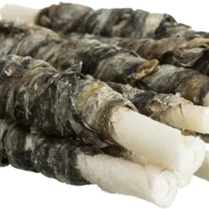 Comanda online Baton Piele Rasucit Dentafun cu Peste 10 buc/75 g/12 cm 31387