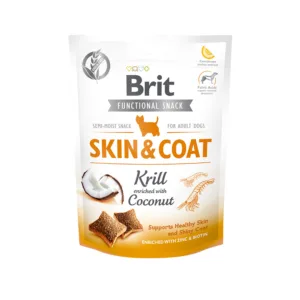 Comanda online Brit Care Dog Snack Skin and Coat Krill
