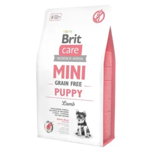 Comanda online Brit Care Mini Grain Free Puppy Lamb