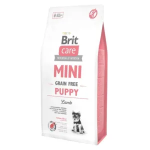 Comanda online Brit Care Mini Grain Free Puppy Lamb