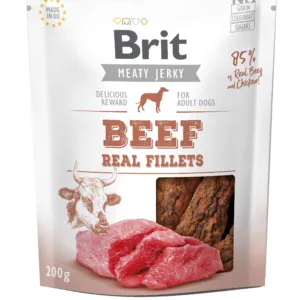 Comanda online Brit Dog Jerky Beef Fillets