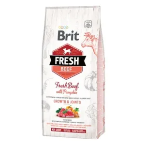 Comanda online Brit Fresh Beef and Pumpkin Puppy Large