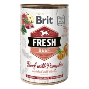 Comanda online Brit Fresh Beef with Pumpkin
