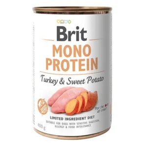 Comanda online Brit Mono Protein Turkey & Sweet Potato