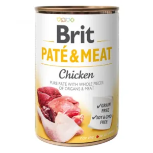 Comanda online Brit Pate and Meat Chicken 400 g