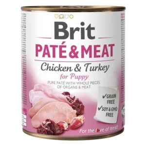 Comanda online Brit Pate and Meat Puppy