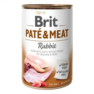 Comanda online Brit Pate and Meat Rabbit 400 g