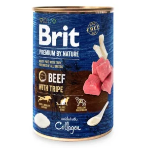 Comanda online Brit Premium by Nature Beef with Tripes