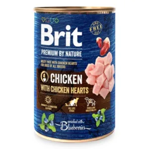 Comanda online Brit Premium by Nature Chicken with Hearts