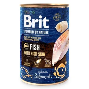 Comanda online Brit Premium by Nature Fish with Fish Skin