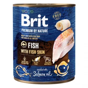 Comanda online Brit Premium by Nature Fish with Fish Skin 800 g conserva