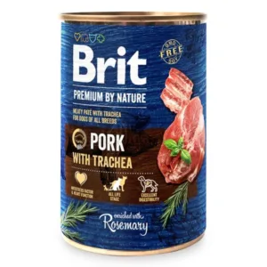 Comanda online Brit Premium by Nature Pork with Trachea