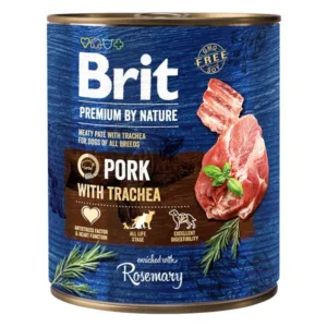 Comanda online Brit Premium by Nature Pork with Trachea