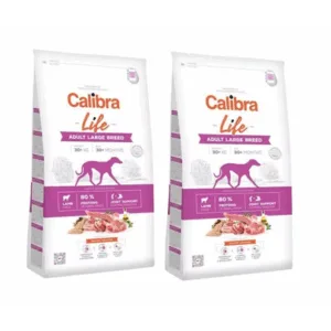 Comanda online CALIBRA Dog Life Adult Large Breed Lamb hrana uscata superpremium pentru caini adulti de talie mare