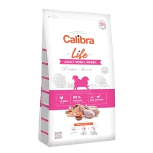 Comanda online CALIBRA Dog Life Adult Small Breed Chicken hrana uscata superpremium pentru caini adulti talie mica 6 kg