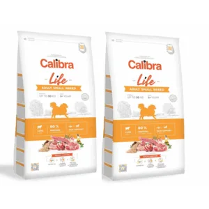 Comanda online CALIBRA Dog Life Adult Small Breed Lamb hrana uscata superpremium pentru caini adulti de talie mica