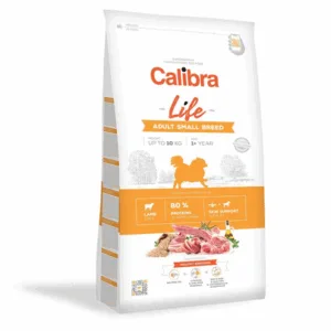 Comanda online CALIBRA Dog Life Adult Small Breed Lamb hrana uscata superpremium pentru caini adulti de talie mica