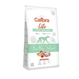 Comanda online CALIBRA Dog Life Junior Large Breed Chicken hrana uscata superpremium pentru caini juniori talie mare 12 kg