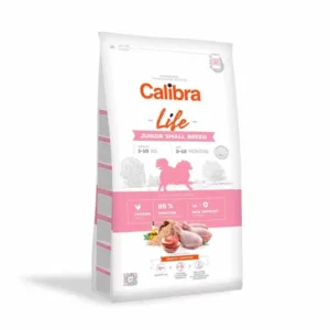 Comanda online CALIBRA Dog Life Junior Small Breed Chicken hrana uscata hipoalergenica superpremium pentru caini juniori de talie mica 6 kg