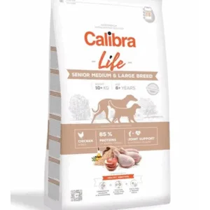 Comanda online CALIBRA Dog Life Senior Medium&Large Chicken hrana uscata pentru caini seniori de talie medie si mare 12 kg