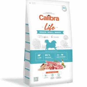 Comanda online CALIBRA Dog Life Senior Small Breed Lamb hrana uscata superpremium pentru caini seniori de talie mica