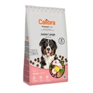 Comanda online CALIBRA Dog Premium Line Junior Large hrana uscata completa pentru caini juniori de talie mare 12 kg