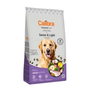 Comanda online CALIBRA Dog Premium Line Senior&Light hrana uscata pentru caini seniori si/sau caini supraponderali 12 kg