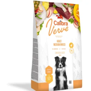 Comanda online CALIBRA Dog Verve GF Adult Medium Chicken&Duck Hrana uscata pentru caini adulti de talie medie