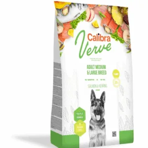 Comanda online CALIBRA Dog Verve GF Adult Medium&Large Salmon&Herring Hrana uscata pentru caini adulti de talie mare