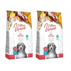 Comanda online CALIBRA Dog Verve GF Adult Small Chicken&Duck hrana uscata fara cereale pentru caini adulti de talie mica 12 kg (2 x 6 kg)